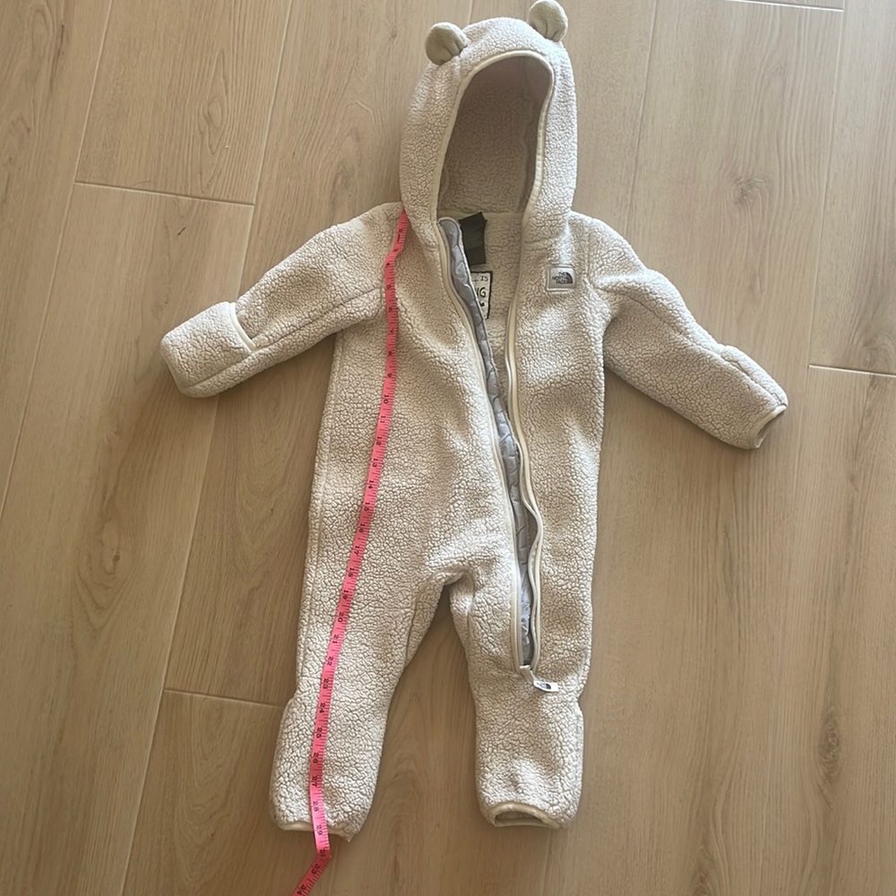 North face infant onesie